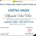 Đào Tạo Học Nghề Garage Điện Nội Thất Ô tô Tại Việt Nam Garage