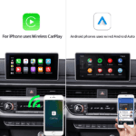 Apple Carplay Android Auto Mirroing Không Dây Cho Xe Audi