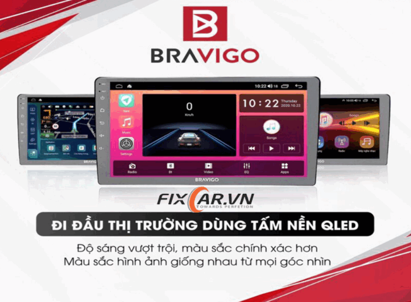 Màn Hình Ô tô BRAVIGO Liền Camera 360 độ - Image 3