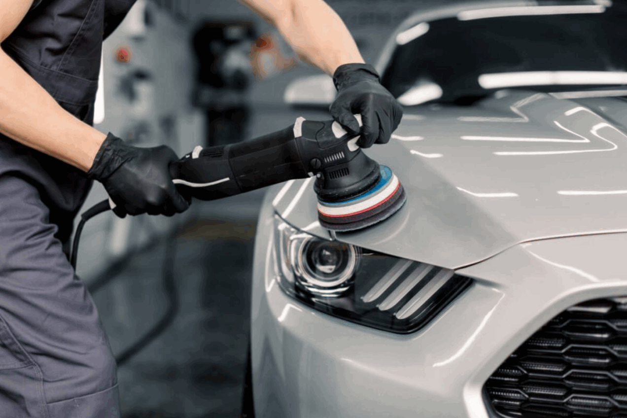 Đánh bóng hiệu chỉnh sơn xe ô tô – Việt Nam Garage