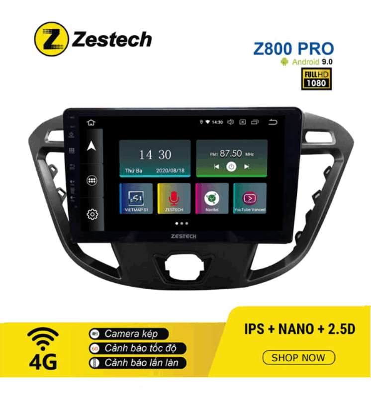 Màn hình android Ô tô Zestech Z800 - Image 2