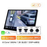 Màn Hình Ô tô Liền Camera 360 độ xem video quanh xe