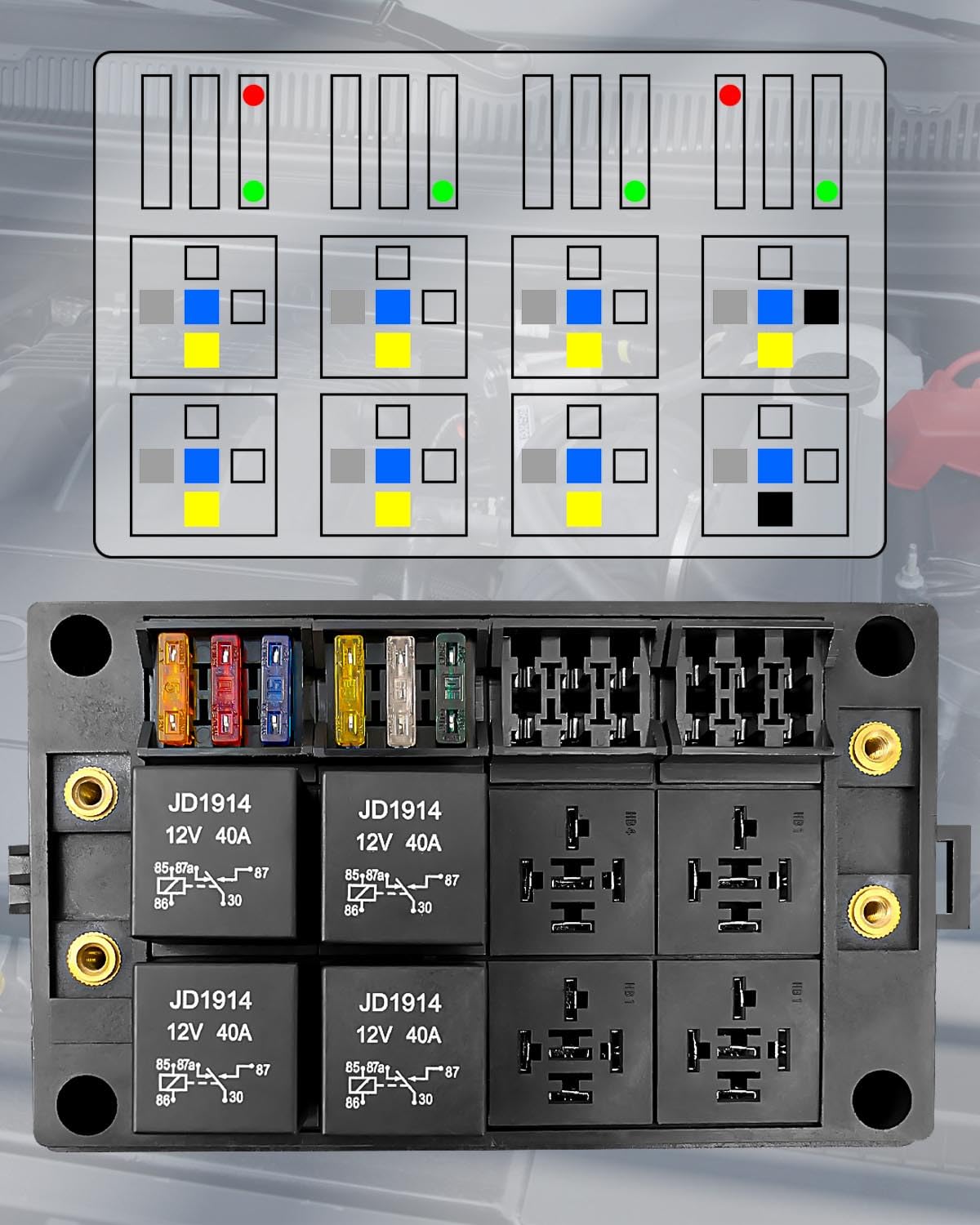 Hộp cầu chì tổng Ô tô chính hãng - Image 4