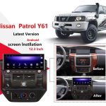 Màn Hình Android Ô tô 12.3 inch cho xe Nissan Patrol Y61