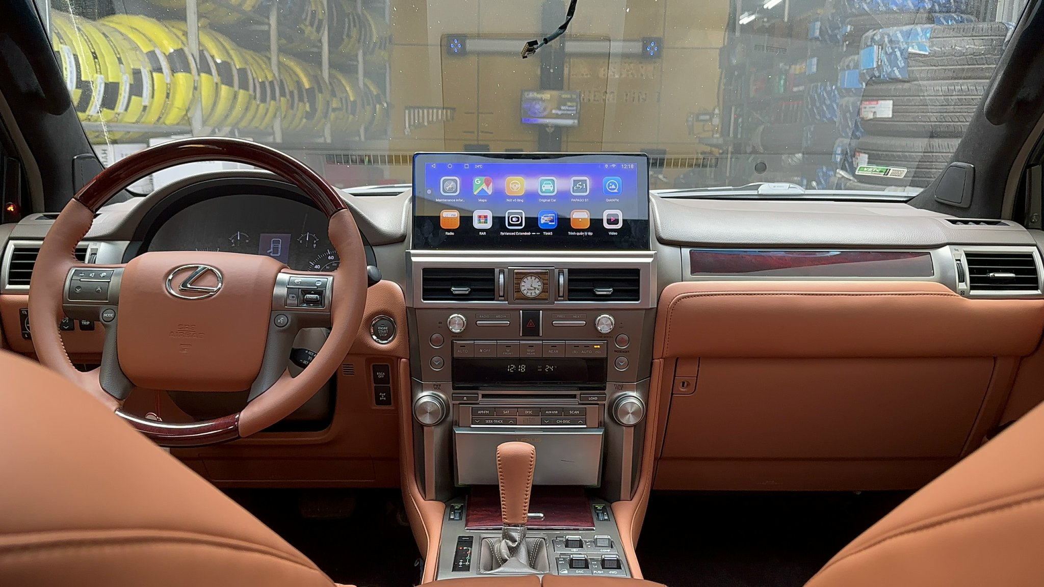Màn Hình Android Ô tô 12.3 inch cho xe Lexus chính hãng