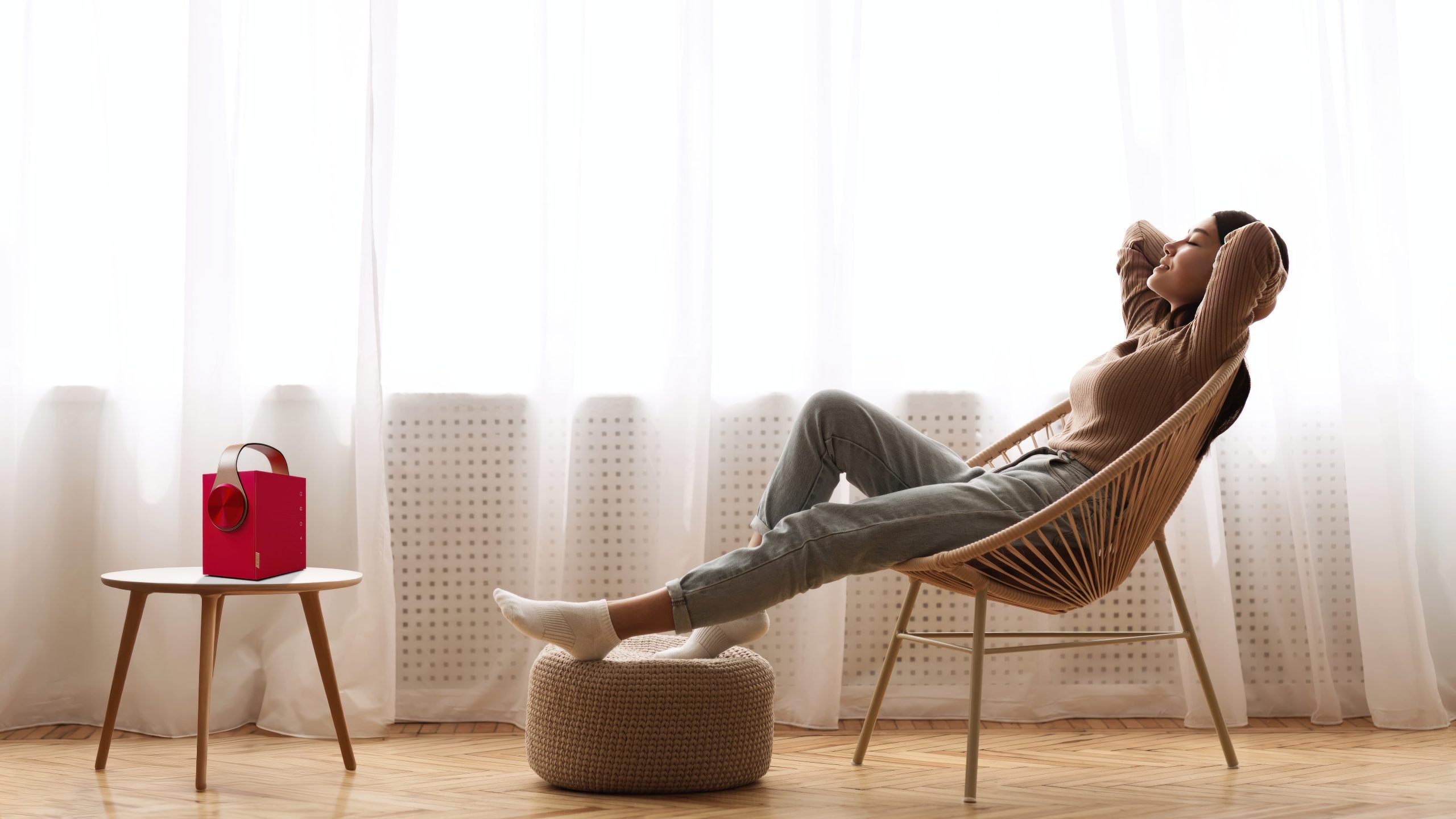 Morel BIGGIE – Chiếc loa không dây lớn mang thiết kế Bắc Âu và màu sắc trẻ trung - Image 4