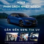 Dán Phim cách nhiệt Ô tô Ntech kính lái