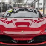 Dán Phim Wrap Đổi Màu SL Dòng pha lê Ferrari đỏ SL102AA