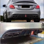 Lip sau Ô tô cho xe Mercedes c300 amg