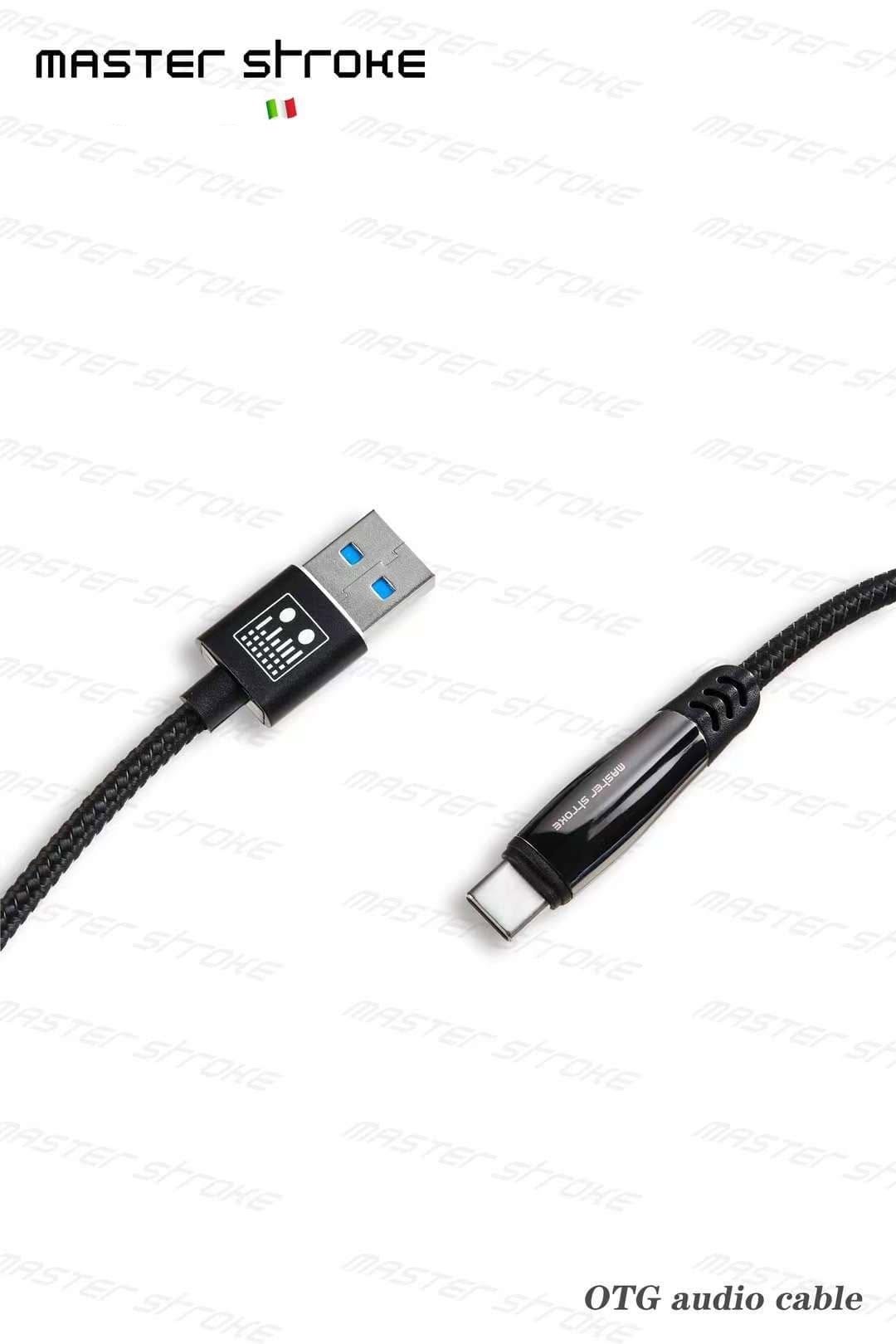 Master Stroke OTG Cable Kết Nối Điện Thoại Với DSP Awave Bằng Tín Hiệu Digital Hi-Res - Image 3
